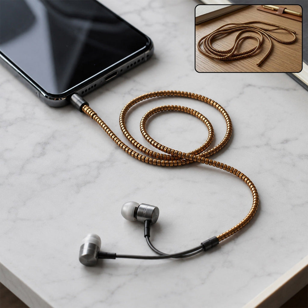 Spiral Cable Protector Sleeve for Earphone
