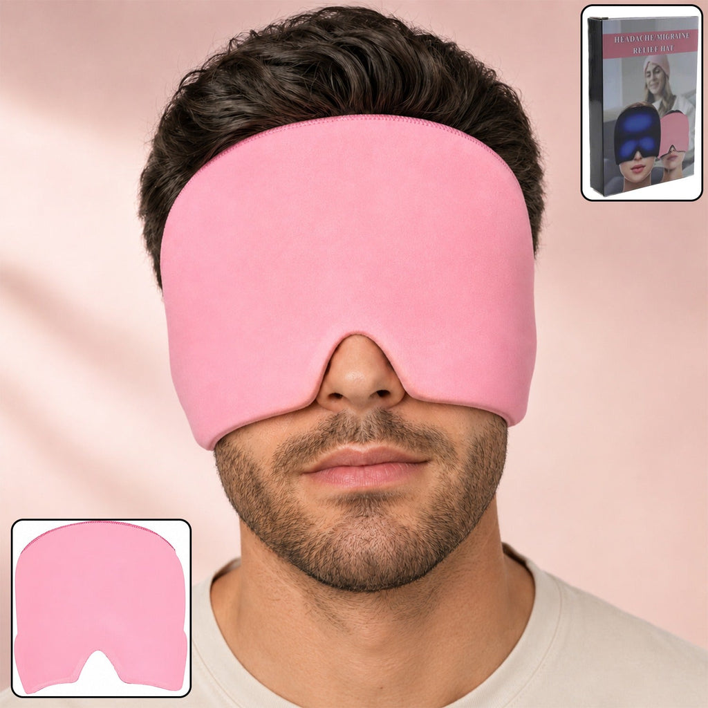 Men'S Migraine Relief Cap 360 Degree