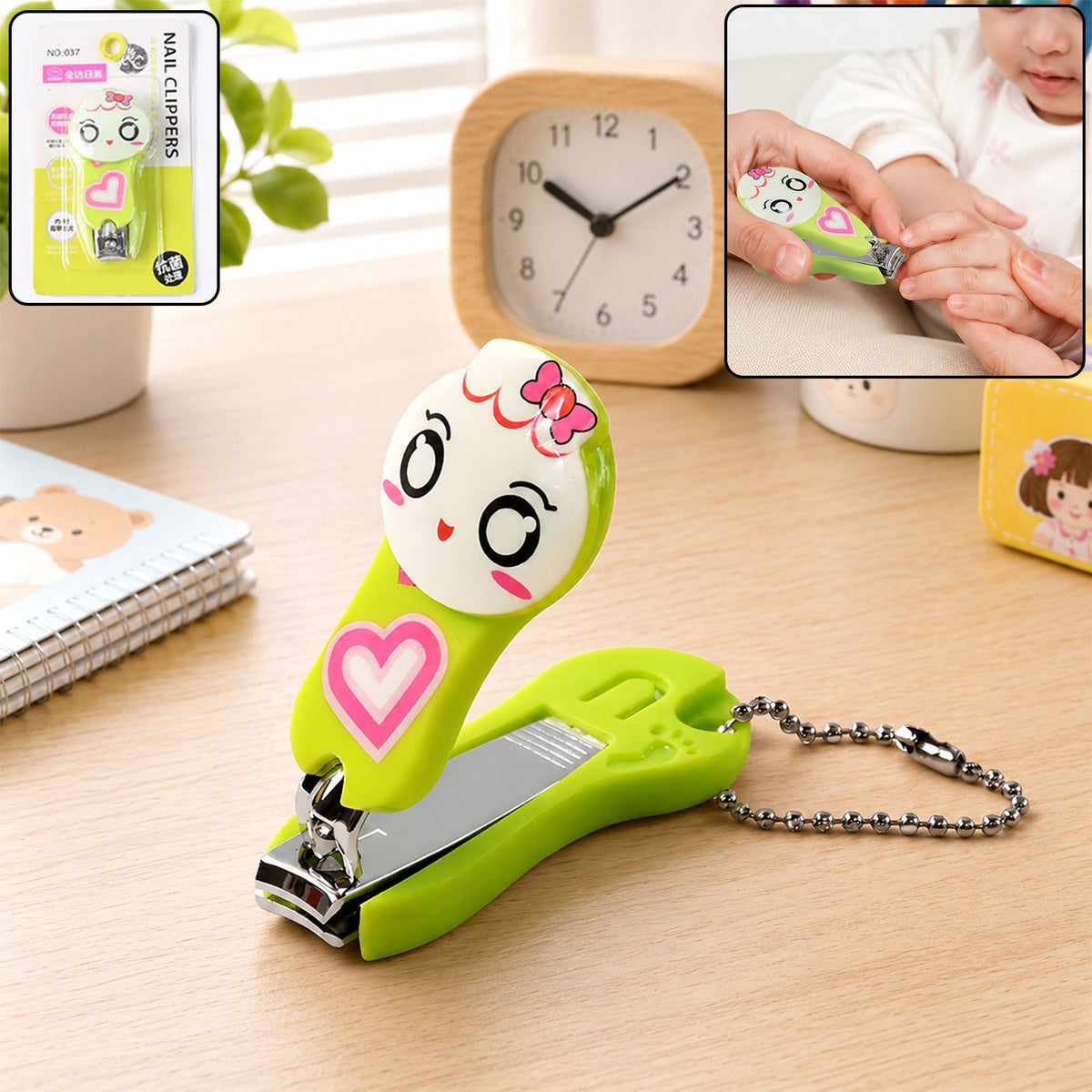 Kids Nail Cutter, Keychain Nail Cutter