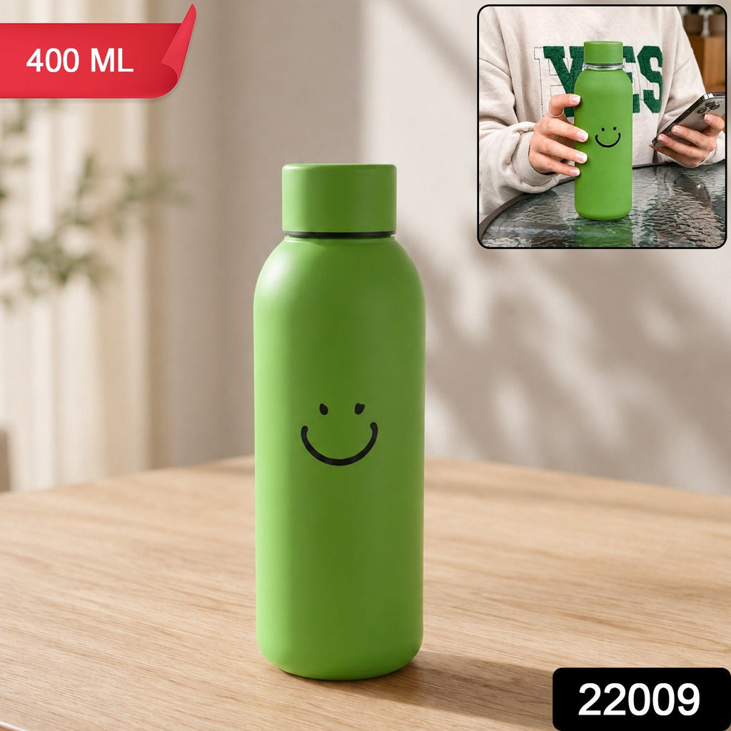 ML Smiley Face Glass Travel Water